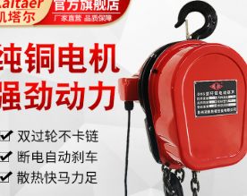机械加工仓库货物搬运用环链电动草莓视频黄在线观看